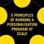 running a personalisation program at scale